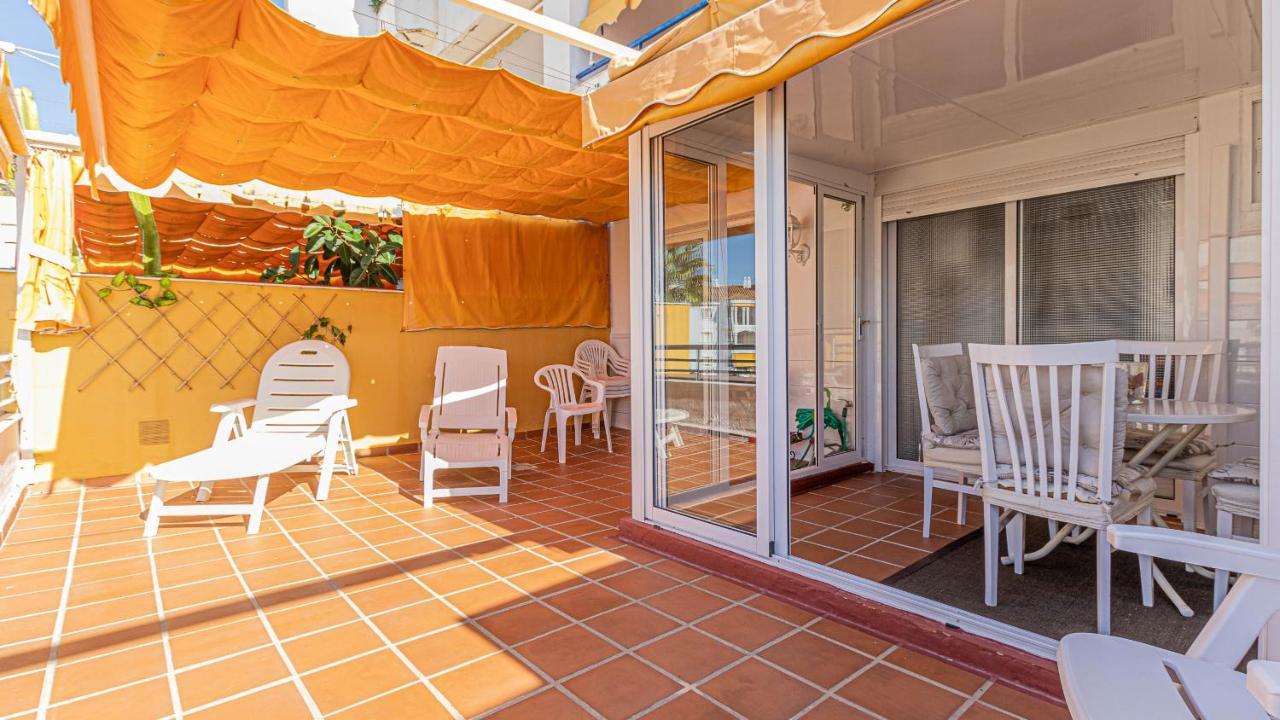 797 Holiday Rentals - Piso Para 4 Con Amplia Terraza Al Jardin Y Al Mar Benalmádena Eksteriør bilde